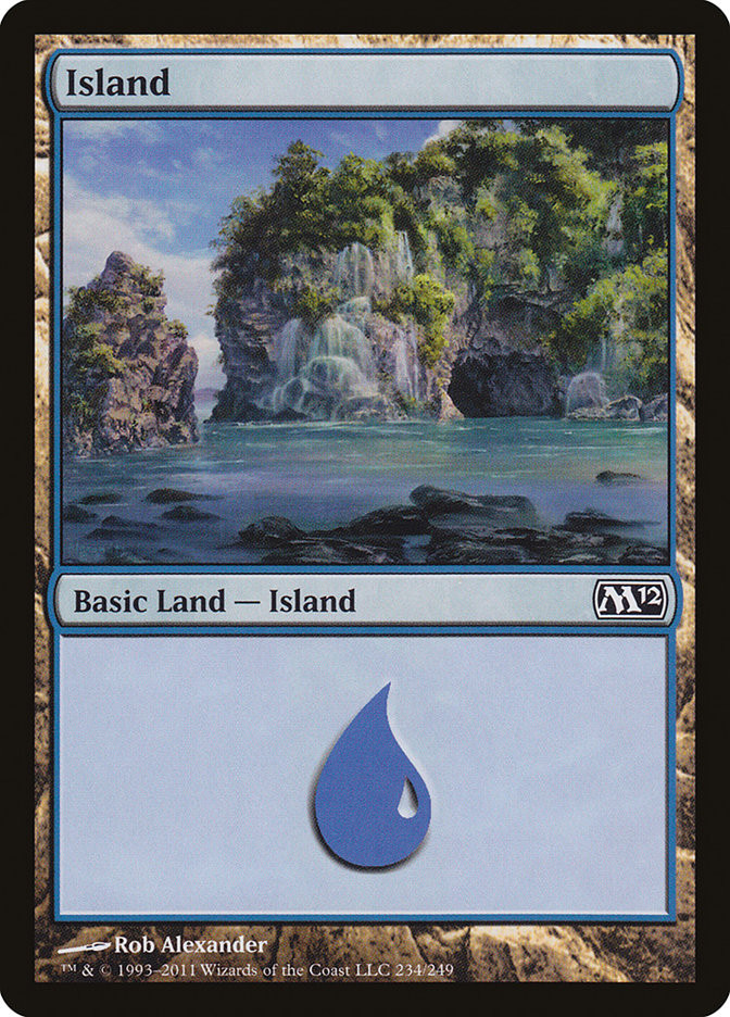 Island (#234)\nMagic 2012 Core Set\nSingle\nMagic The Gathering